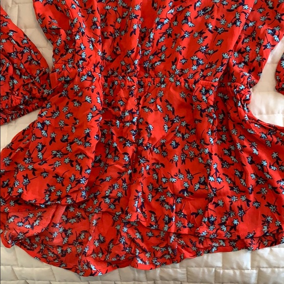 XXLT size Red/Dark /Light Blue top - Picture 2 of 6